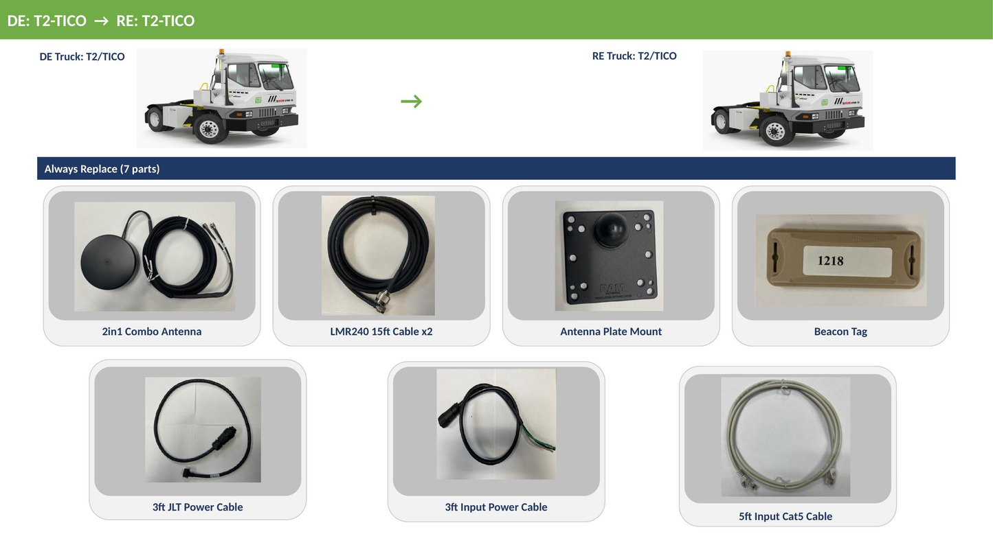 DE/RE Tracker Install